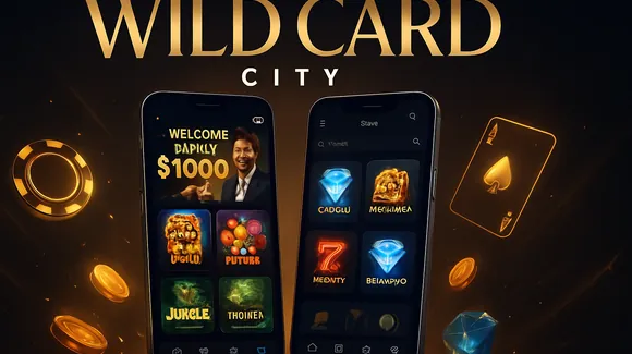 Wild Card City Casino App Banner